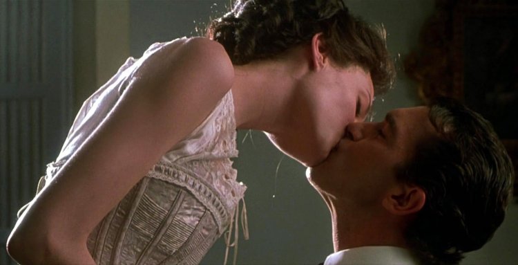 Movie temptation bed scene