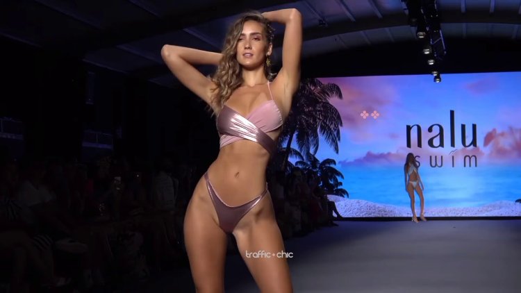 Priscilla Ricart transparent swimsuit