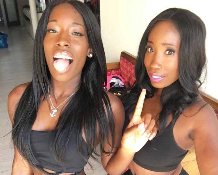 Gorgeous black woman