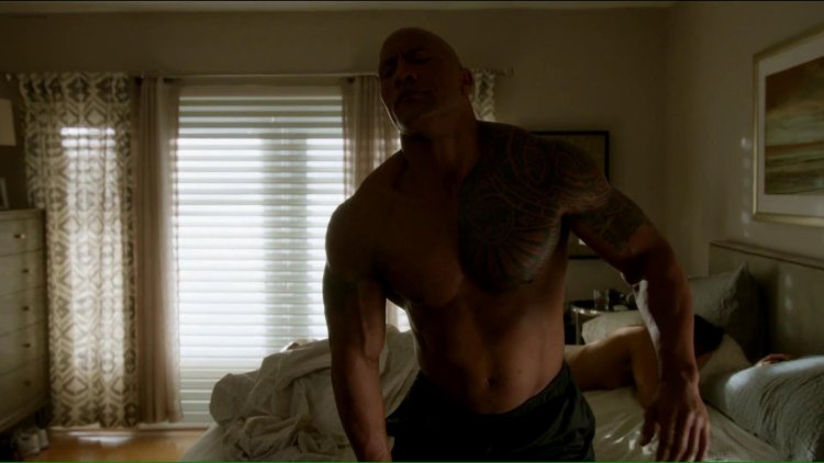 Naked Dwayne Douglas Johnson