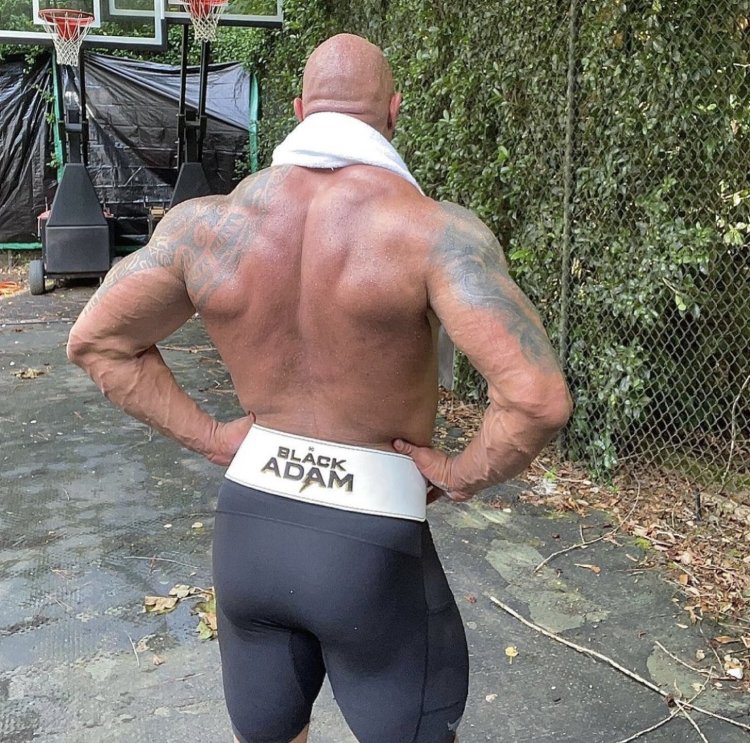 Dwayne johnson black adam shooting