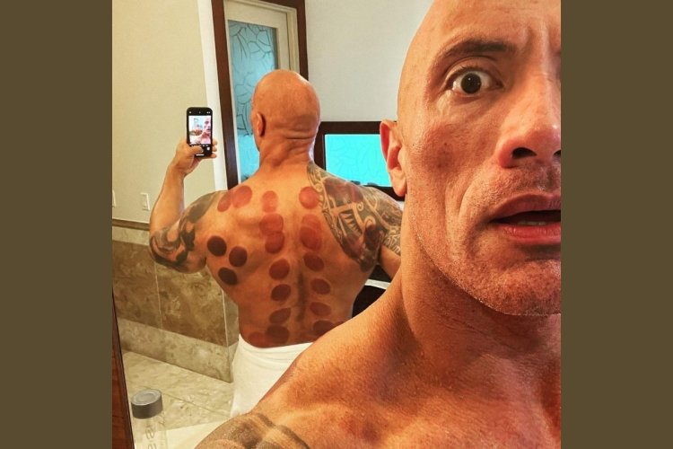 Rock johnson banks on back