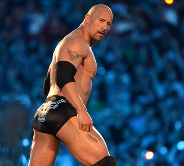 Dwayne rock johnson naked