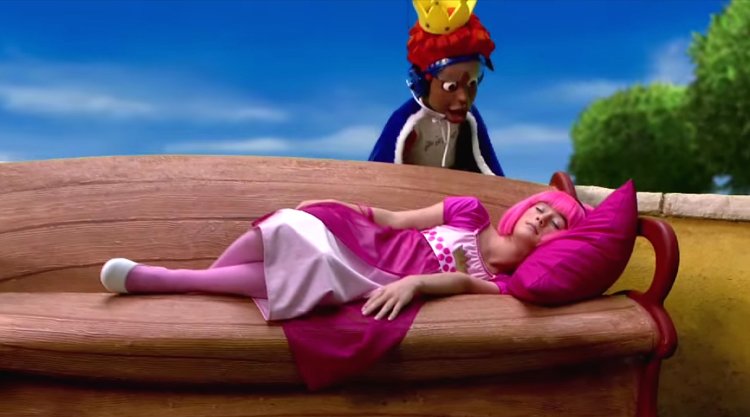 Lazy Town Stephanie feet