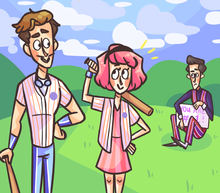 Lazy Town Trixie Stingy Art