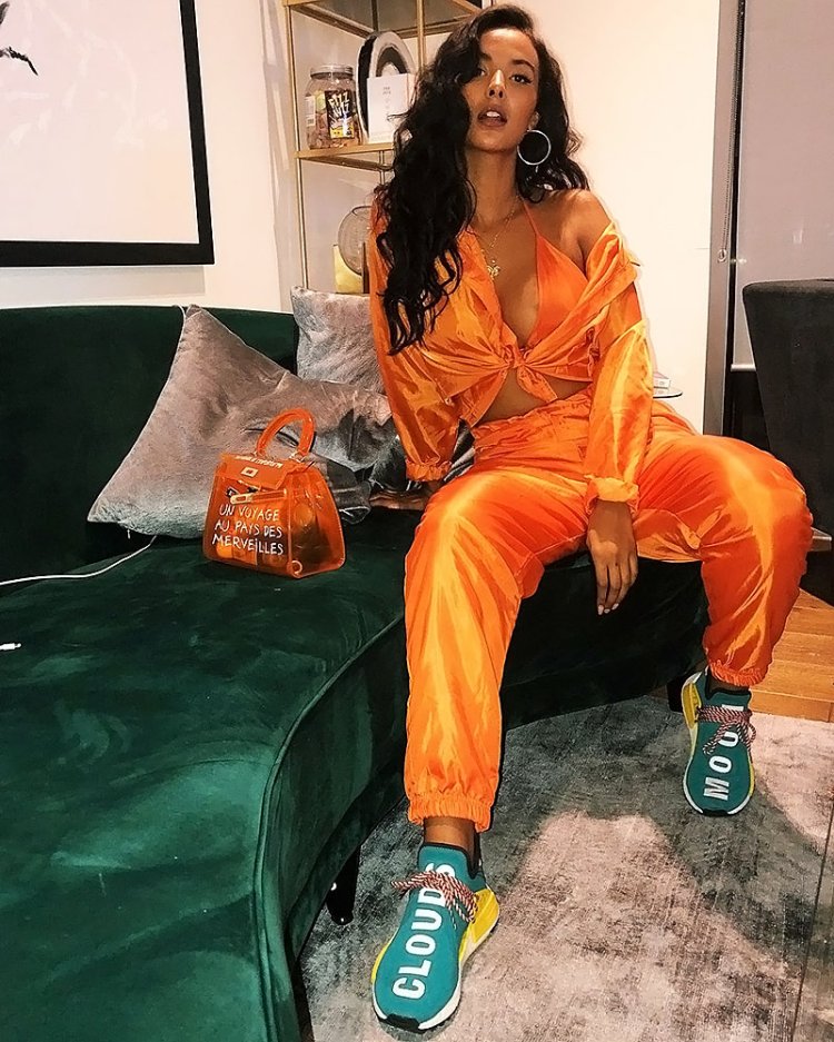 Maya Jama photo in swimsuit