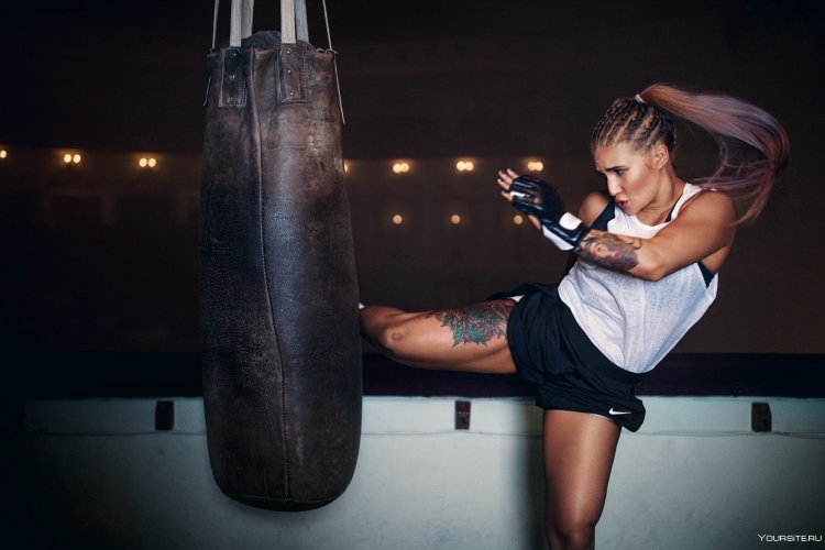 Anastasia Yankova fighting