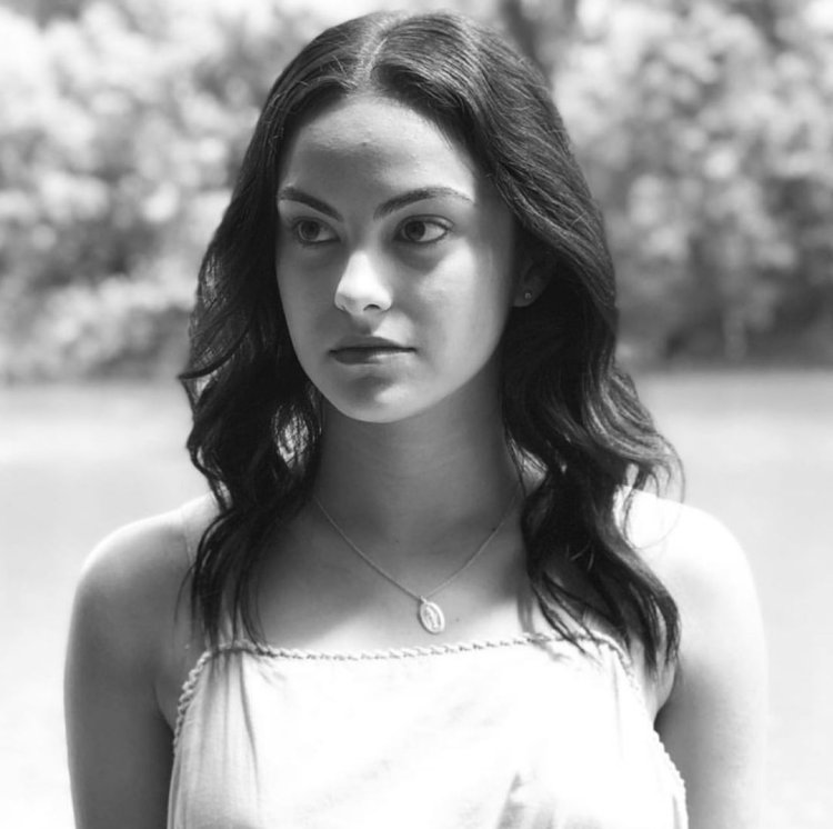 Camilla Mendes black and white