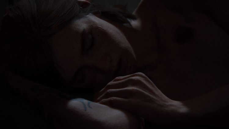 The last of us 2 Ellie and Dean kiss