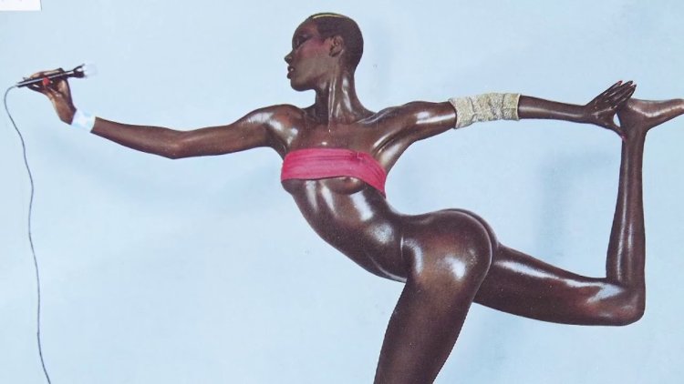 Grace Jones in her youth