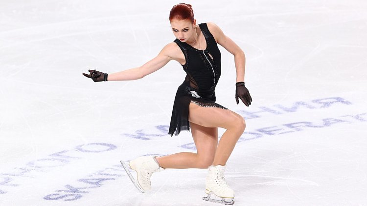 Trusova Alexandra figure skating 2022