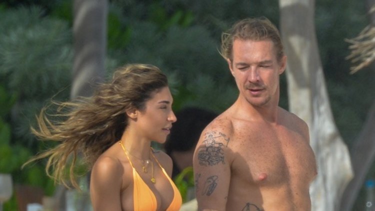 Diplo and Chantel Jeffries