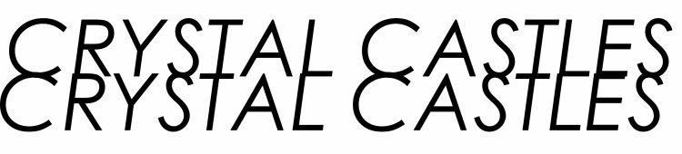 Crystal Castles inscription