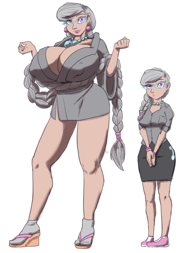 Giantess growth age progression