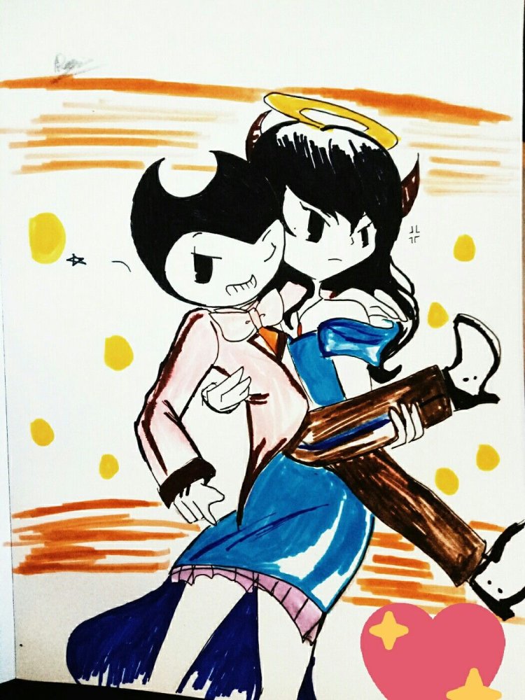 Alice drawing the Bunny