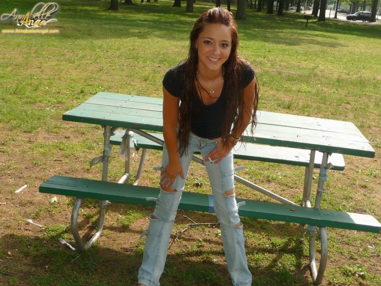 Annabelle Angel in the field