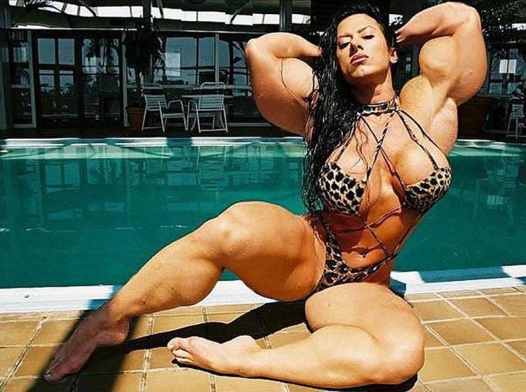 Wrestling inflated women