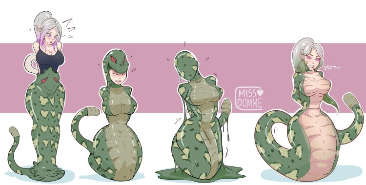 Transformation Comics Lamia