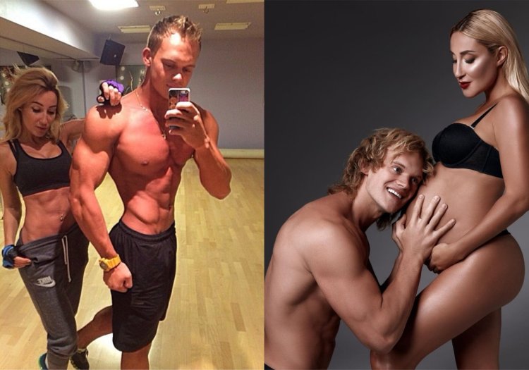 Victoria Demidova and Sergey fighters