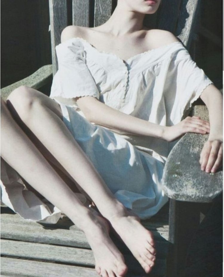 Pale legs
