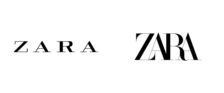 New Zara 2022 logo