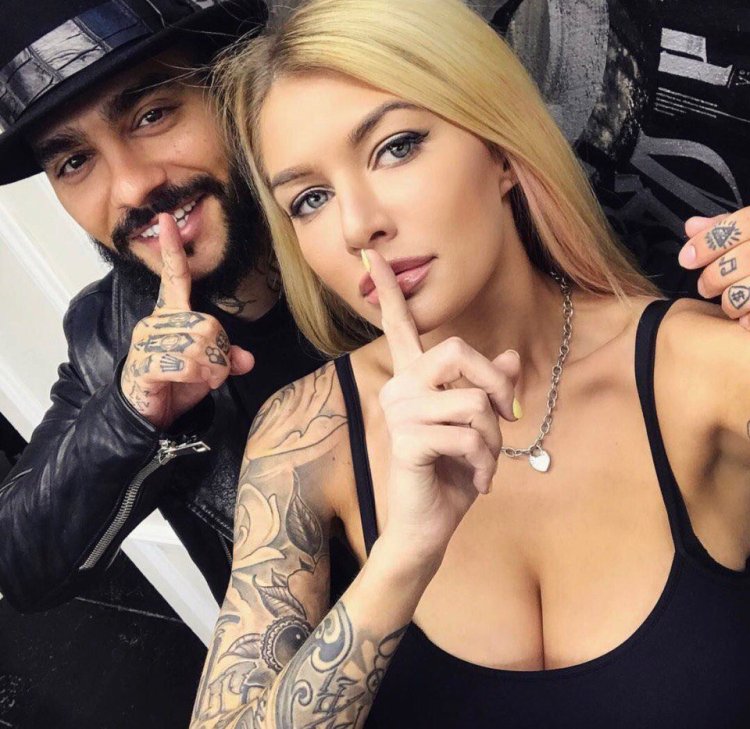 Timati and Anna Darbitskaya