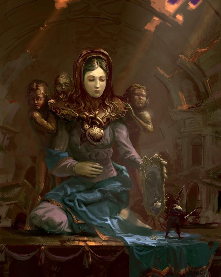 Blasphemous Miriam Art