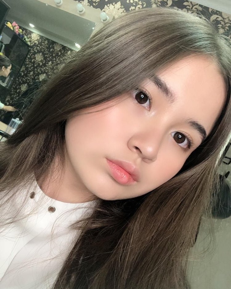 Kazakh girl 15 years old