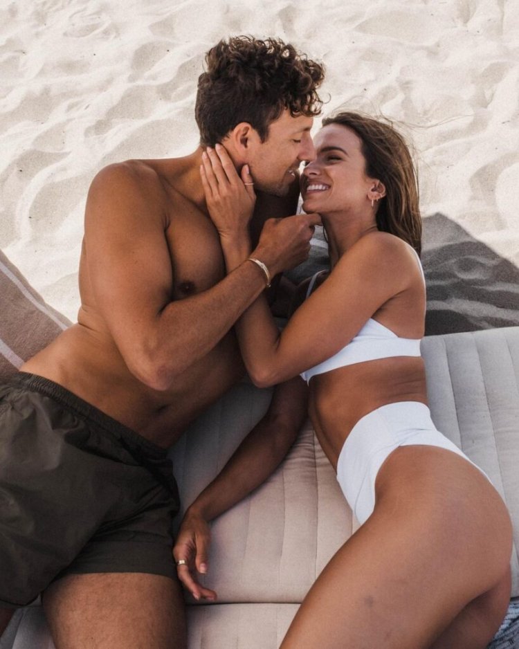 Candice Owens with her husband