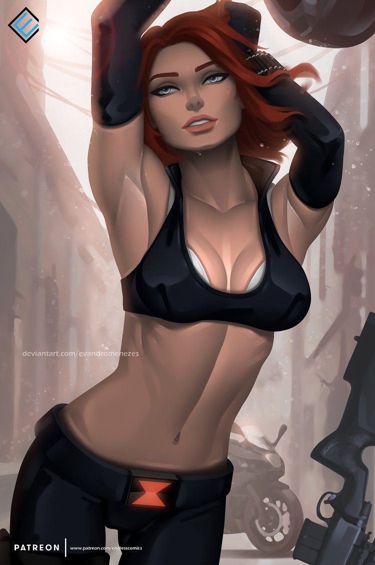 Xkalty Cosplay Plum Black Widow