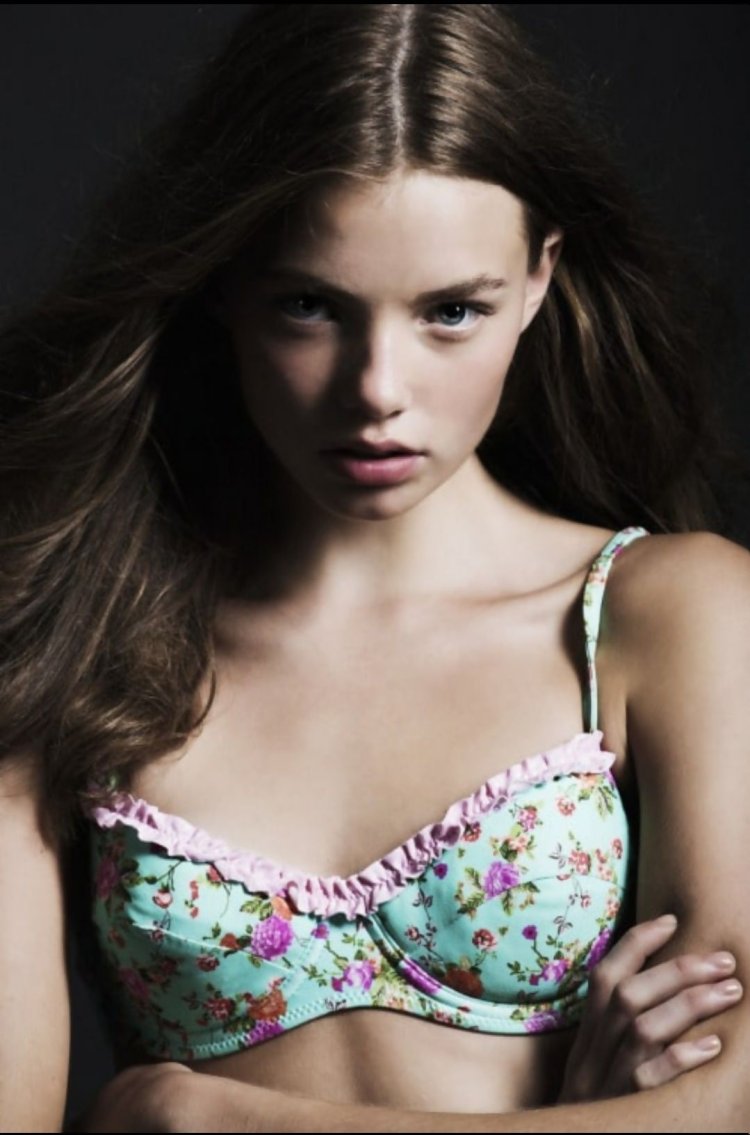Christine Froseth in Lingerie