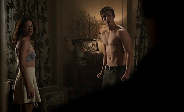 Crystal Reed in Lingerie