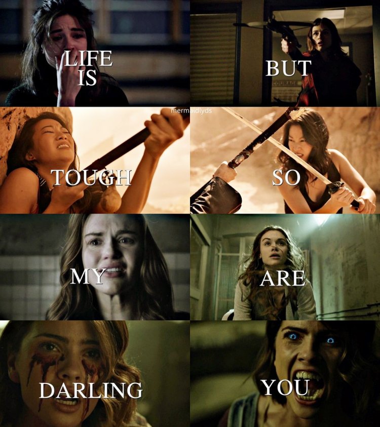 Allison Lydia Malia and Kira