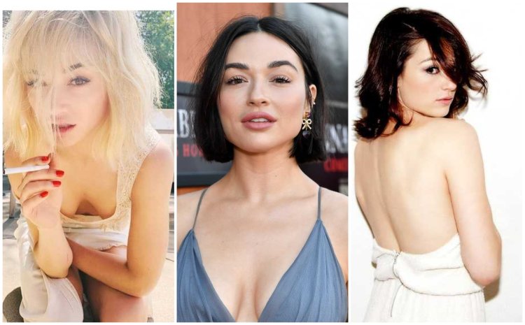 Crystal Reed bed scene