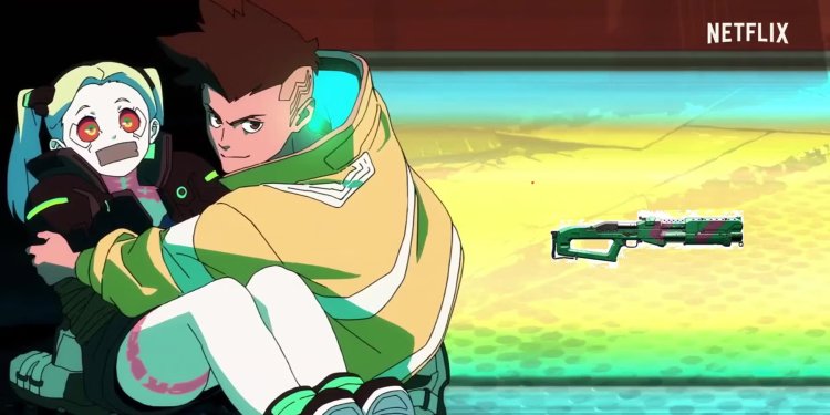 Rebecca's shotgun cyberpunk 2077