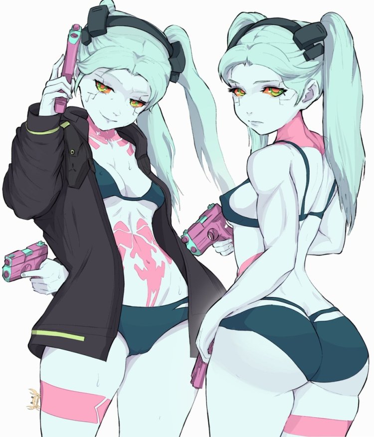 Rebecca cyberpunk r34