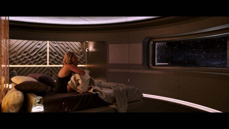 Passengers movie 2016 Jennifer Lawrence and Chris Pratt