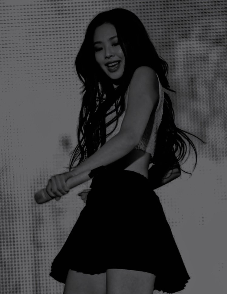 Jenny Black Pink Aesthetics of black