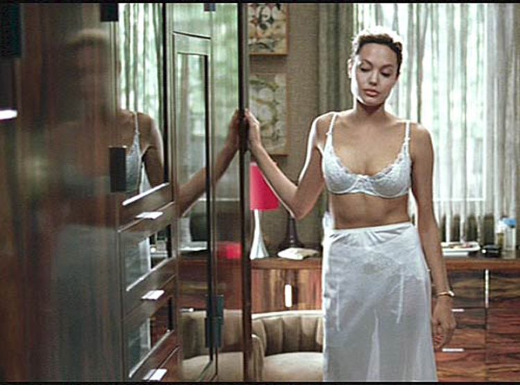 Angelina Jolie in Lingerie