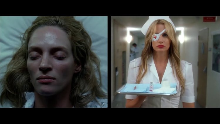 Tarantino split screen