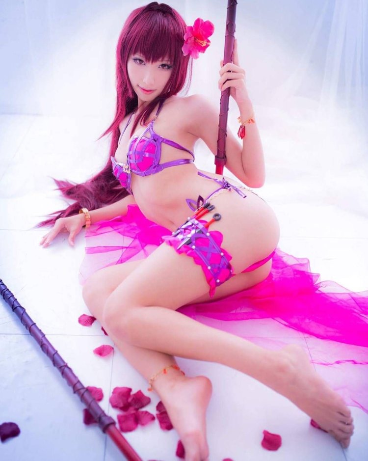 Anime cosplay ecchi