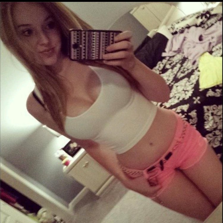 Women's home selfies