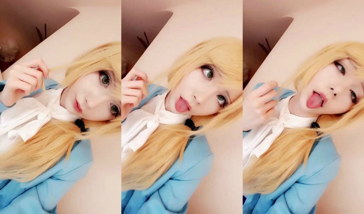 Anime cosplay ahegao