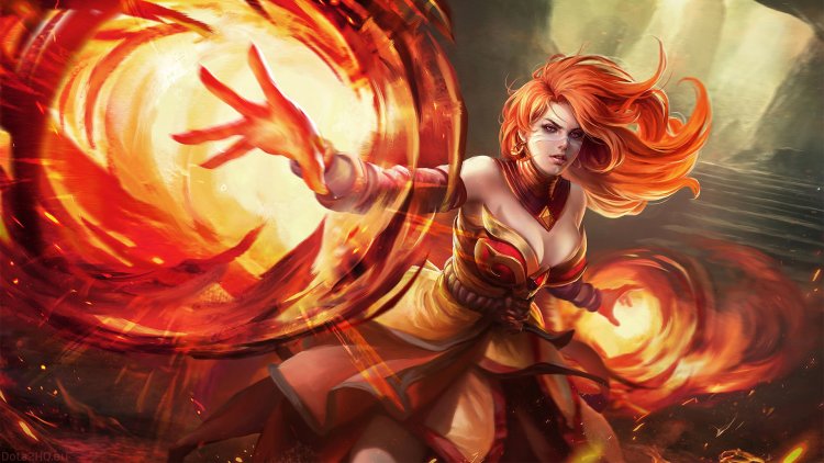 Lina dota 2 dragon blood