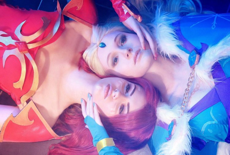 Cosplay Crystal Maiden and Lina