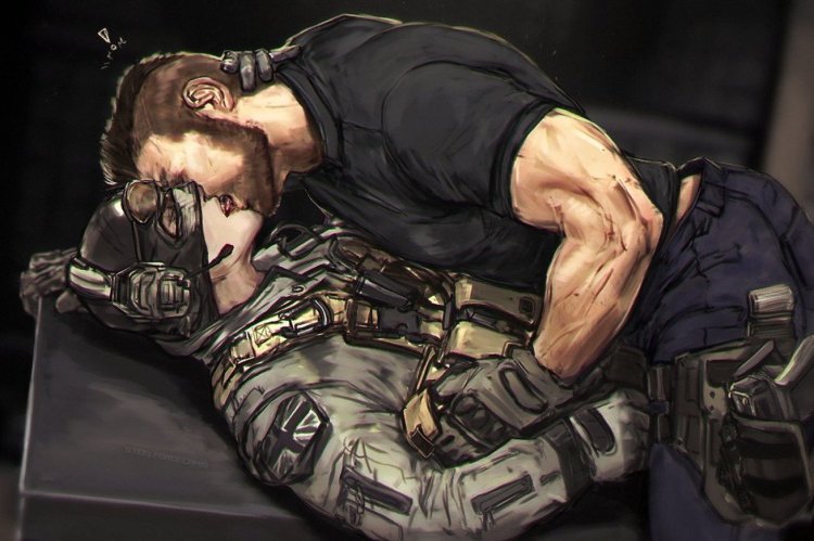 Simon Riley without mask