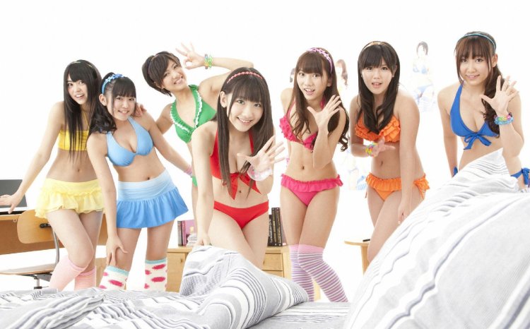 Akb48 in swimsuits
