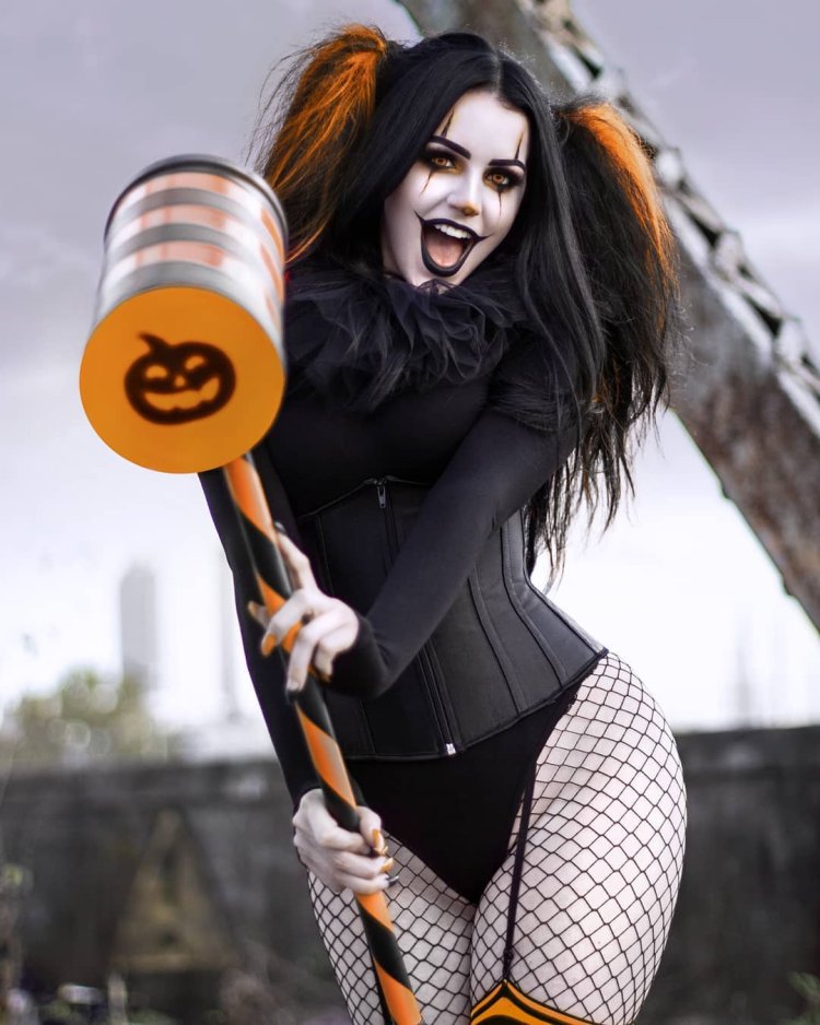 Angelica Rose Harley Quinn Halloween