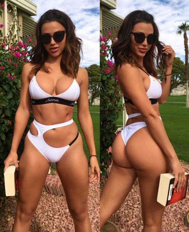 Yanita Yancheva in a swimsuit