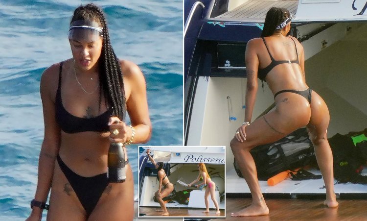 Liz Cambage in a swimsuit